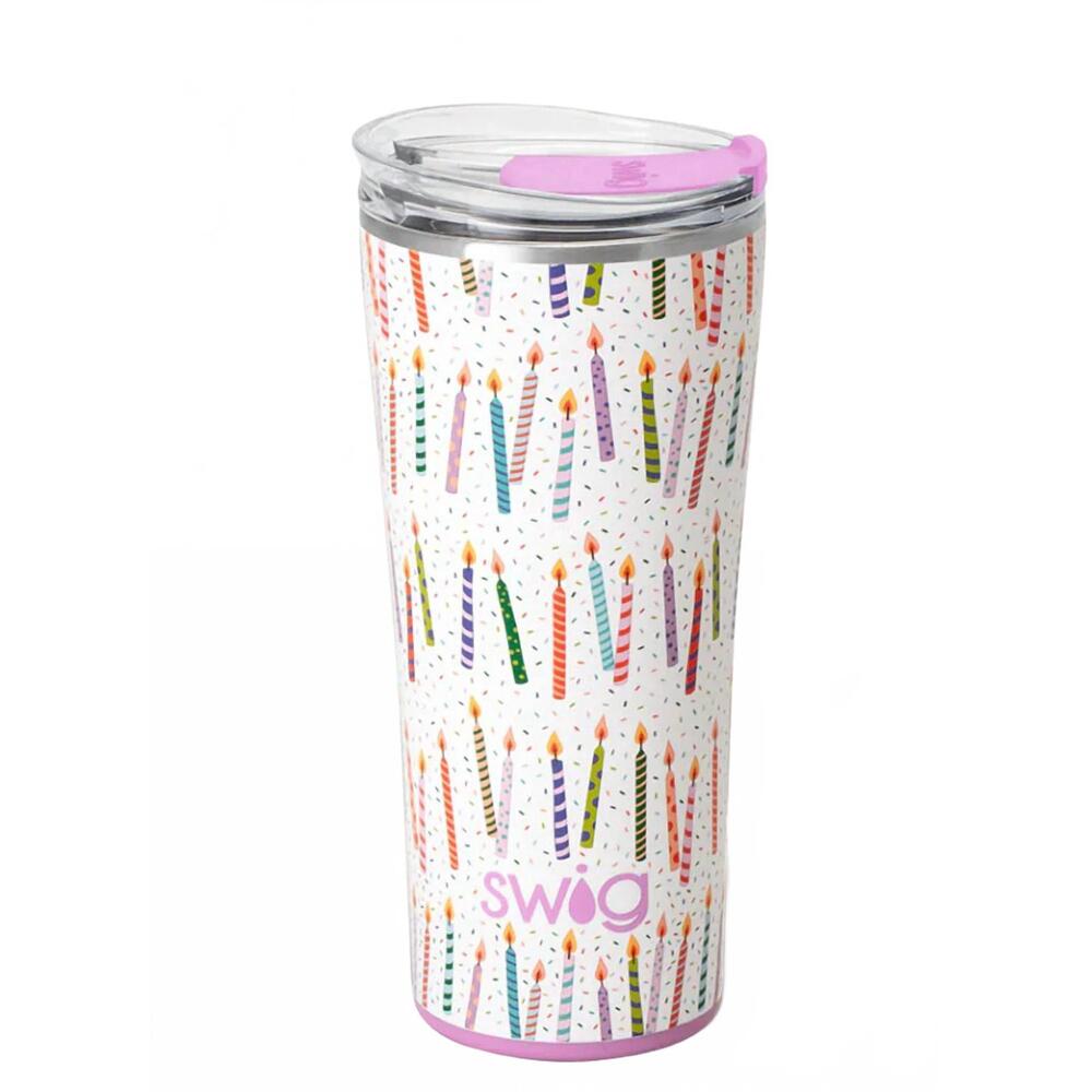 NEW SWIG LIFE insulated party cups tumbler - 22oz in make a wish